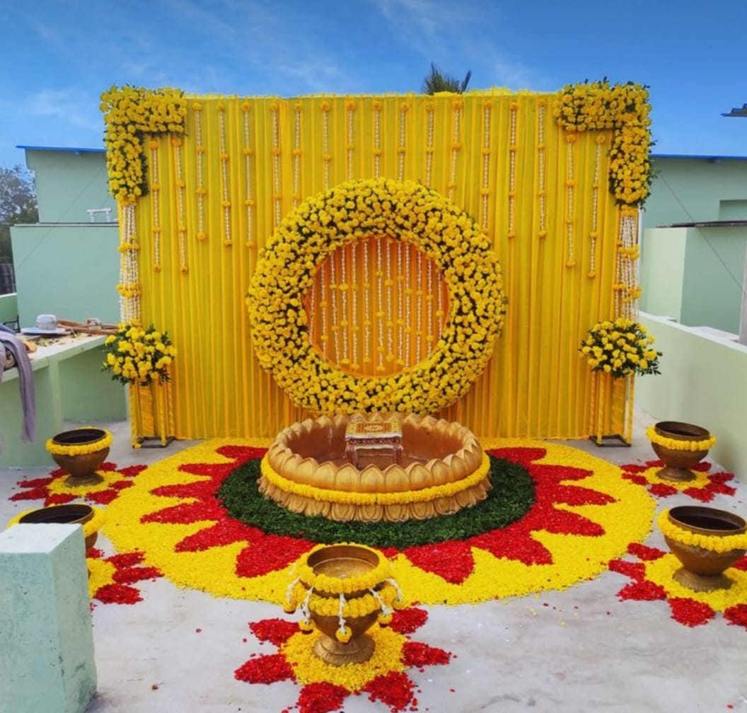 Haldi Decoration