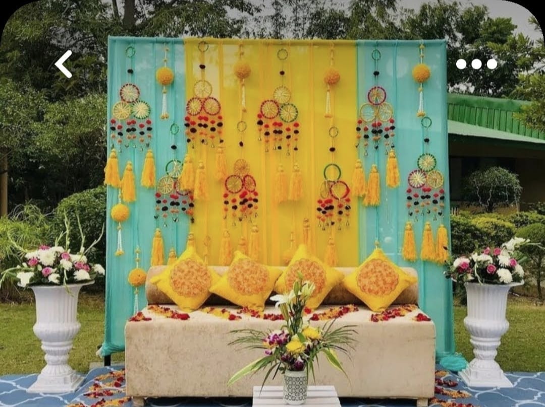 Haldi Decoration